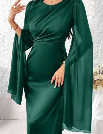 Rochie midi Shein, verde