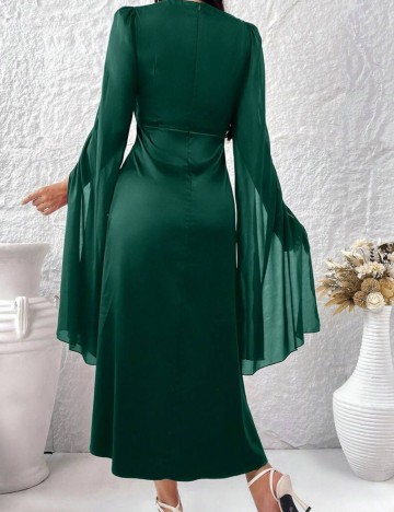 Rochie midi Shein, verde