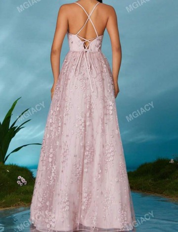 Rochie maxi Shein, roz