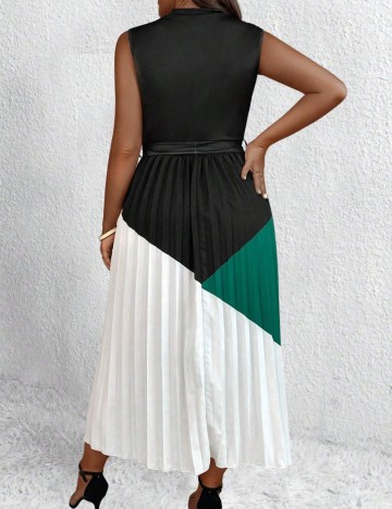 Rochie maxi Shein, mix culori