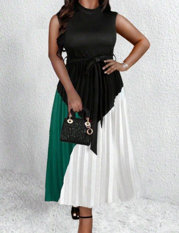 Rochie maxi Shein, mix culori