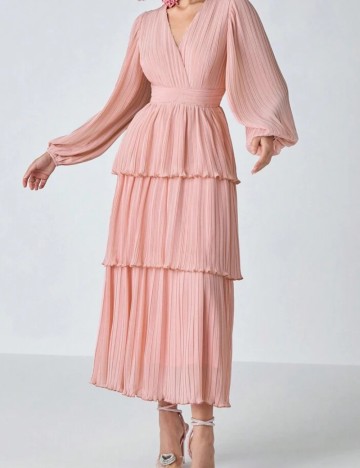 Rochie maxi Shein, roz