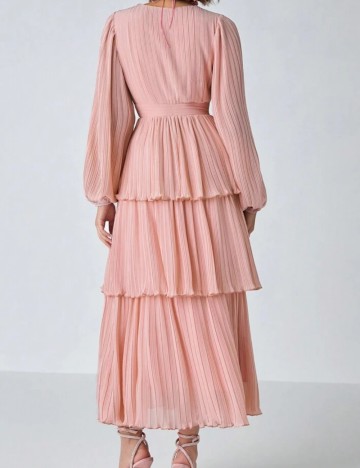 Rochie maxi Shein, roz