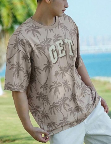Tricou Shein, bej
