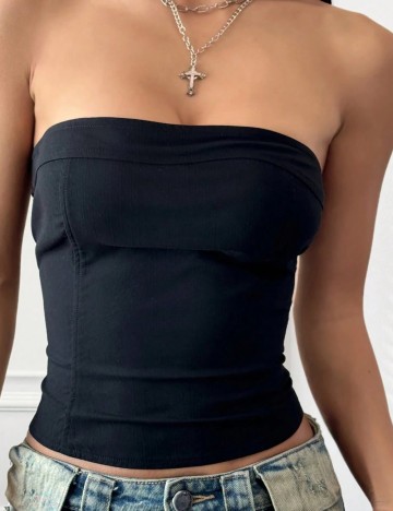 Top Shein, negru
