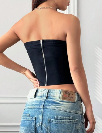 Top Shein, negru