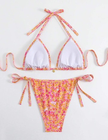 Costum de baie Shein Curve+, mix culori