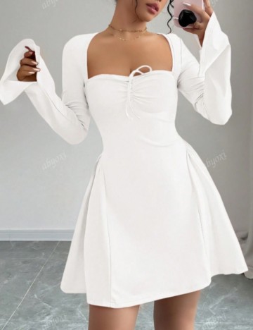 Rochie mini Shein, alb