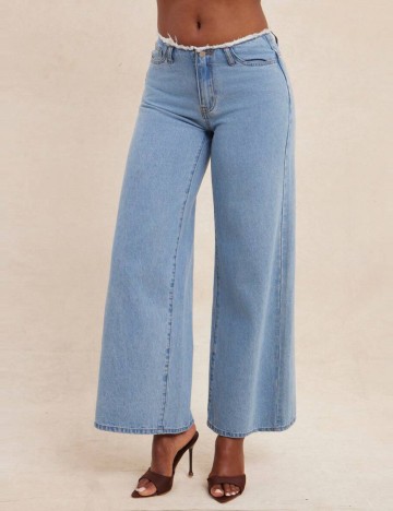 Jeans Shein, albastru