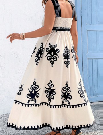 Rochie maxi Shein Curve+, mix culori