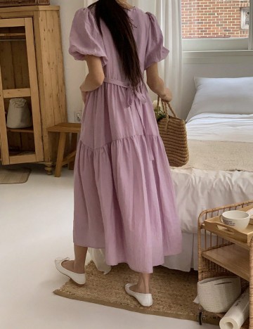 Rochie maxi Shein, roz