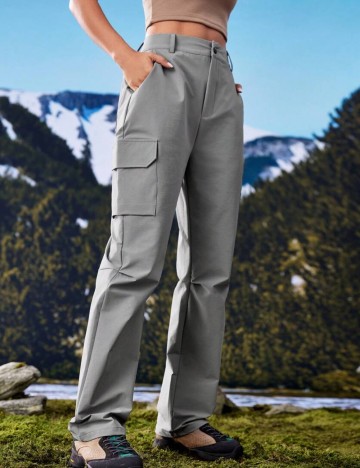 Pantaloni Shein, gri