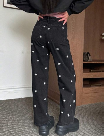 Jeans Shein, negru