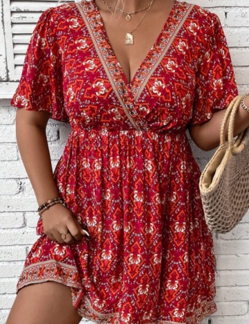 Rochie mini Shein, roșu