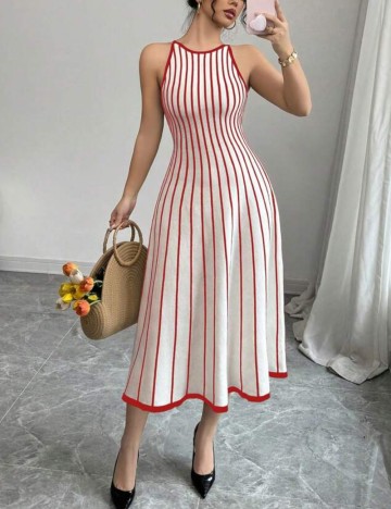 Rochie maxi Shein, mix culori