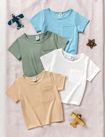 Set Tricouri Shein, mix culori