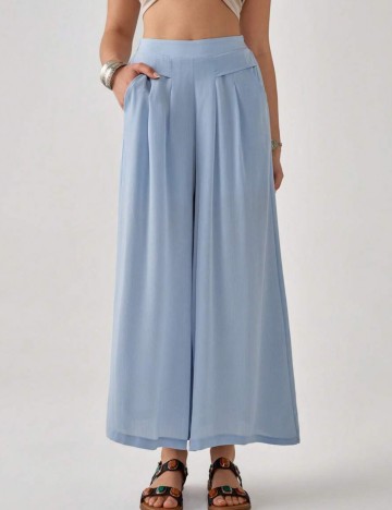 Pantaloni Shein, albastru