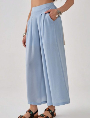 Pantaloni Shein, albastru