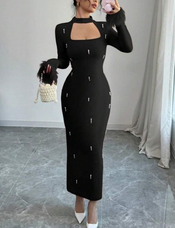 Rochie maxi Shein, negru