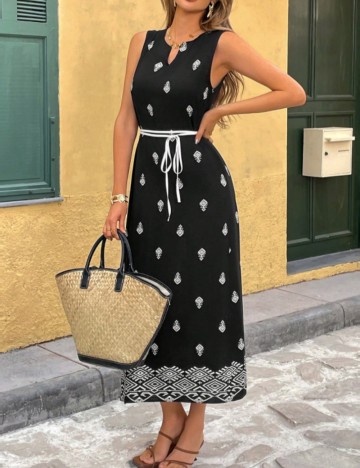Rochie midi Shein, mix culori
