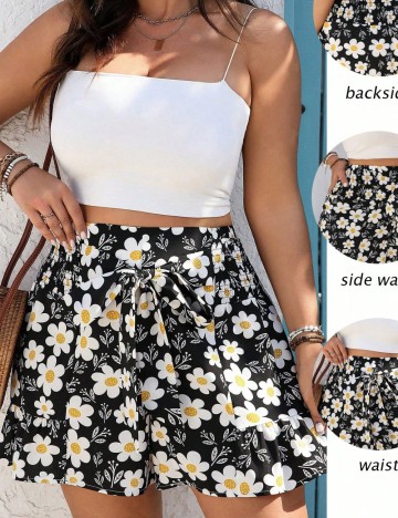 Pantaloni scurți Shein Curve+, mix culori