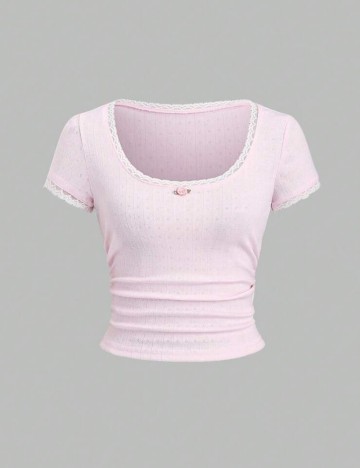 Tricou Shein, roz