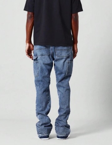 Jeans SUMWON by Shein, albastru