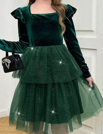 Rochie Shein, verde