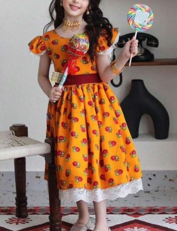 Rochie Shein, portocaliu
