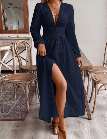 Rochie maxi Shein, bleumarin