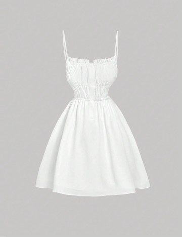 Rochie mini Shein, alb