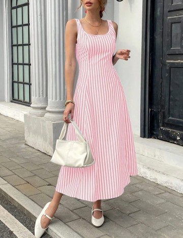 Rochie midi Shein, mix culori