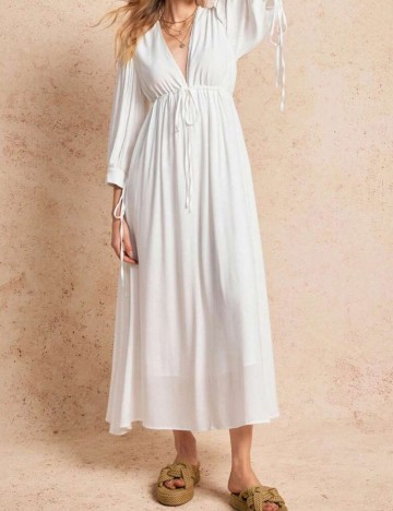 Rochie maxi Shein, alb