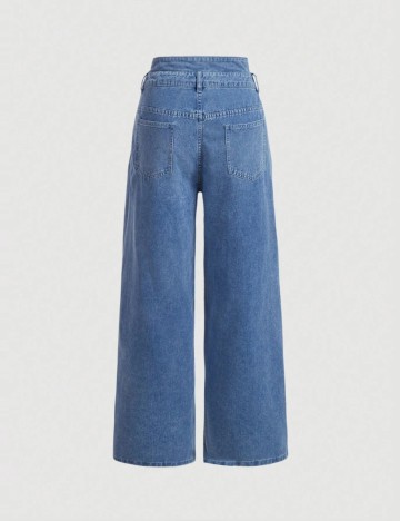 Jeans Shein Curve+, albastru