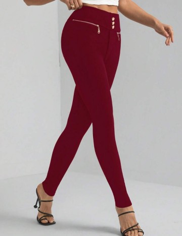 Pantaloni Shein, vișiniu