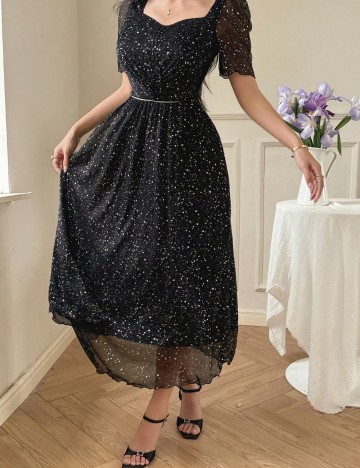 Rochie maxi Shein, negru