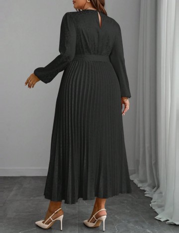 Rochie midi Shein Curve+, negru