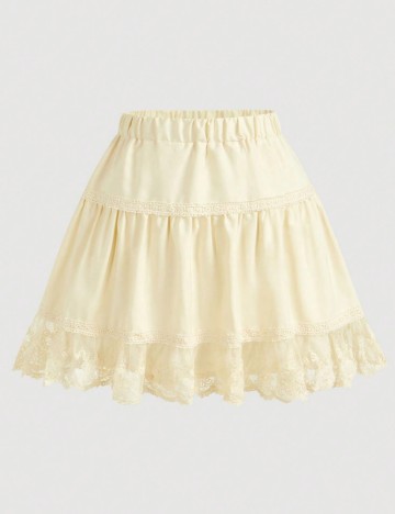 Fustă mini Shein, crem