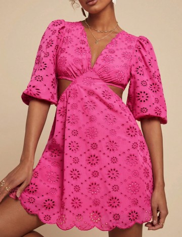 Rochie mini Shein, roz