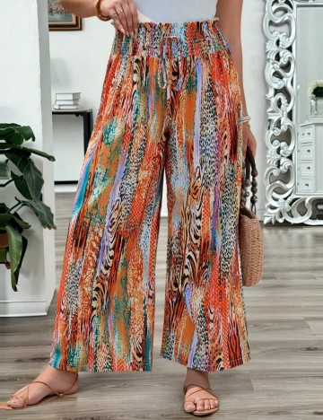 Pantaloni Shein Curve+, mix culori