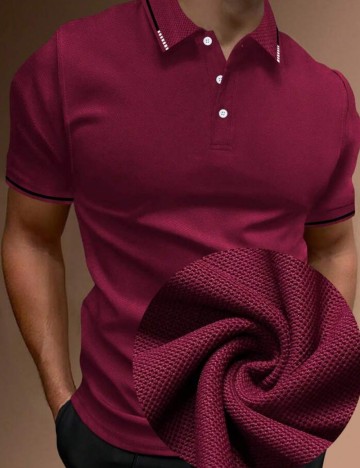 Tricou Shein, vișiniu