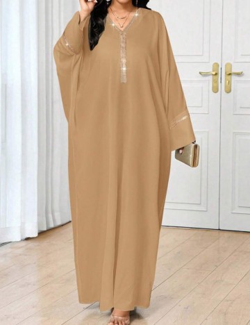 Rochie maxi Shein, bej