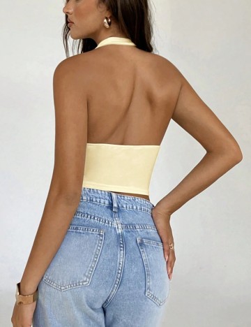 Top Shein, galben