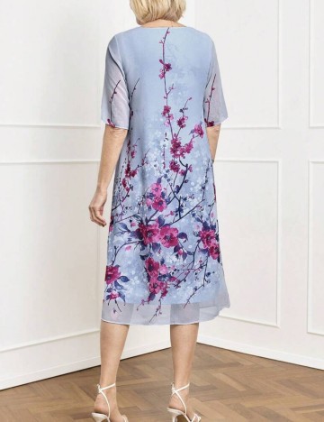 Rochie midi Shein, albastru