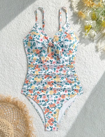 Costum de baie întreg Shein Curve+, mix culori
