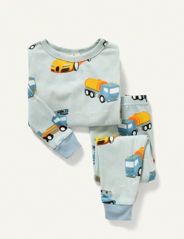 Compleu pijamale Shein, verde