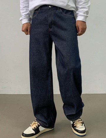 Jeans Shein, albastru