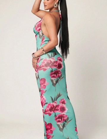Rochie maxi Shein, verde
