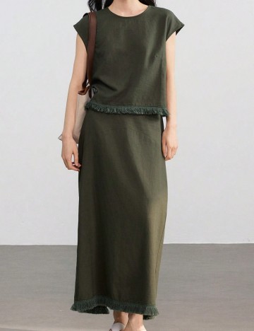 Compleu DAZY / LESS by SHEIN, verde