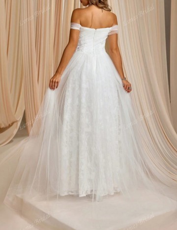 Rochie de mireasă Shein, alb